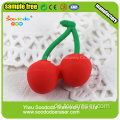 Attraktive Cherry Shaped Eraser Frucht Serie Radiergummi